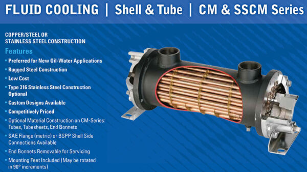 Shell & Tube Cooler | Water-cooled Oil Cooler | Universal Coolers