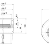 139 mm Spal Single Blower 12V - 009-A70-74D - Image 2