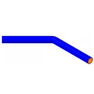 45° Bend 25 mm ID, 200 mm legs (SH45DE-098)
