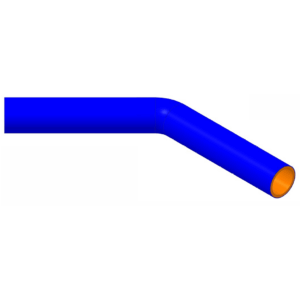 45° Bend 45 mm ID, 200 mm legs (SH45DE-177)