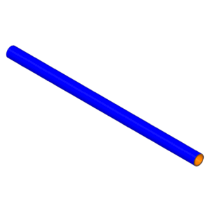 Straight Hose 42 mm ID, 1 m long (SHSH-165)
