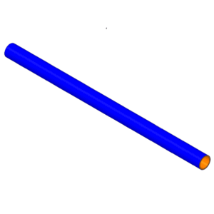 Straight Hose 48 mm ID, 1 m long (SHSH-189)