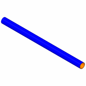 Straight Hose 54 mm ID, 1 m long (SHSH-217)