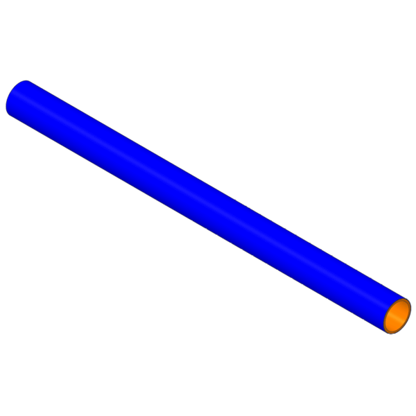 Straight Hose 63 mm ID, 1 m long (SHSH-252)