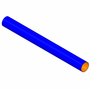 Straight Hose 89 mm ID, 1 m long (SHSH-350)