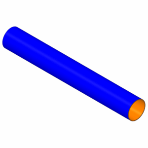 Straight Hose 127 mm ID, 1 m long (SHSH-500)