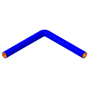 90° Bend 16 mm ID, 200 mm legs (SH90DE-063)