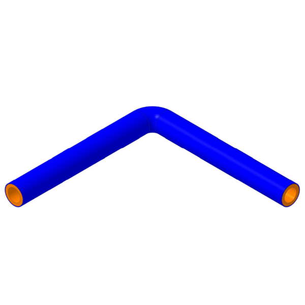 90° Bend 19 mm ID, 200 mm legs (SH90DE-075)