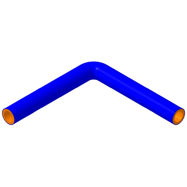 90° Bend 22 mm ID, 200 mm legs (SH90DE-087)