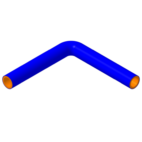 90° Bend 25 mm ID, 200 mm legs (SH90DE-098)