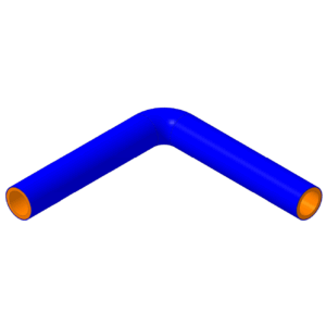 90° Bend 28 mm ID, 200 mm legs (SH90DE-110)