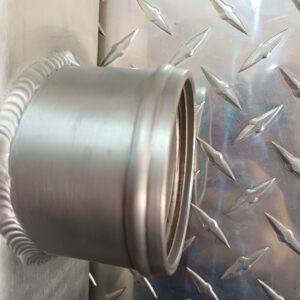 Bead lip rolling on aluminium pipe (per single roll)