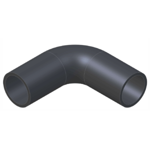 90° Bend 38 mm ID (SH90DE-150-B)